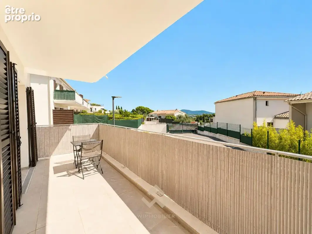 Balcon - Appartement T2 - La Garde (83130)