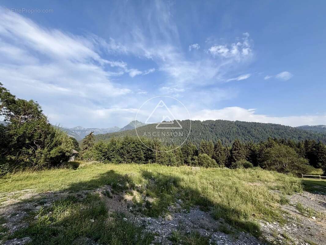 Rare terrain constructible avec vue panoramique aux Gets – Secteur des Ramus - photo 3