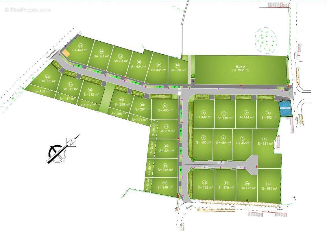 Terrain à LEDRINGHEM