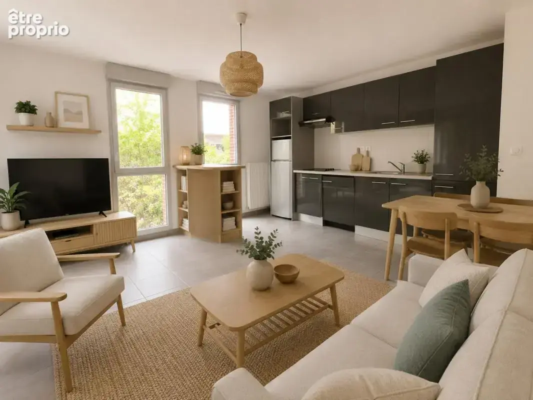 CASTANET-TOLOSAN – T3 avec terrasse et parking en sous-sol - photo 2