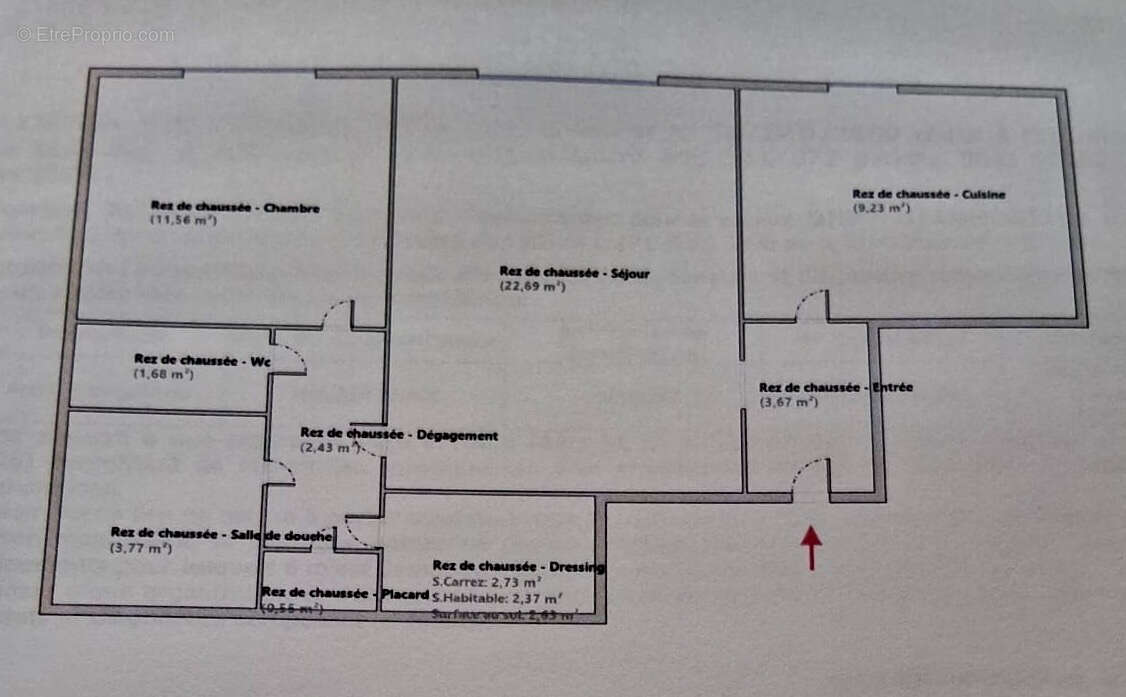 Appartement à RUEIL-MALMAISON