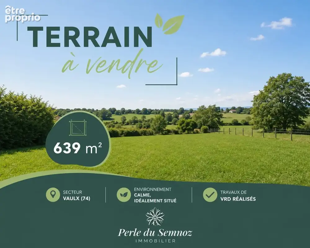 Terrain à VAULX