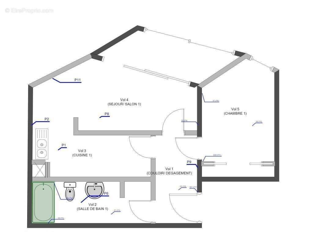 Appartement à MARSEILLE-9E