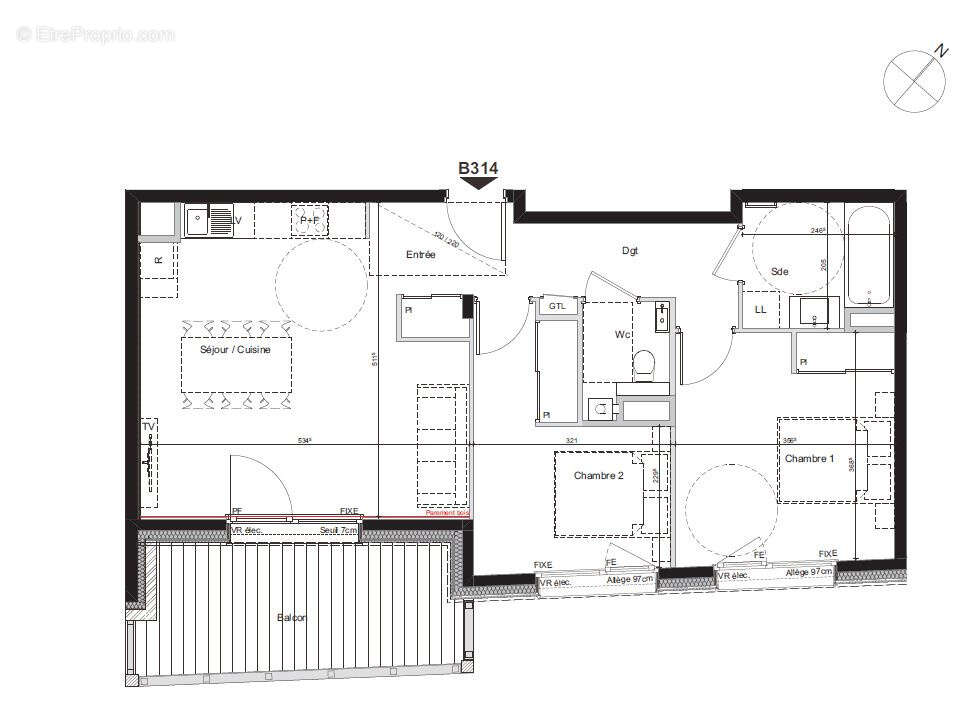 Appartement à LES GETS