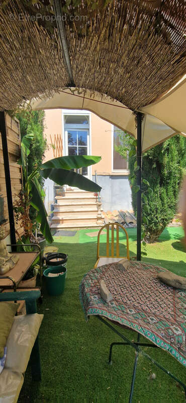 Ille sur tet - appartement 118m2 t3 / t4 rdc avec cour + jardin - photo 11