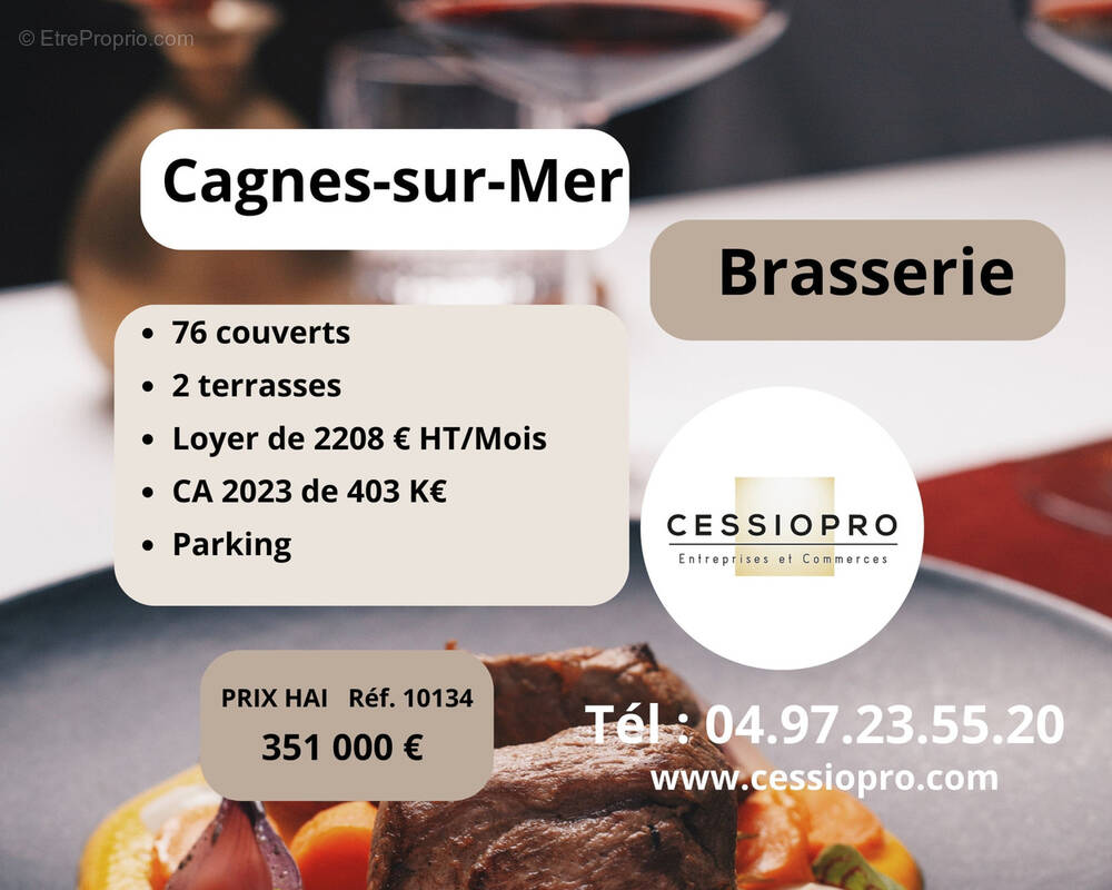 Commerce à CAGNES-SUR-MER