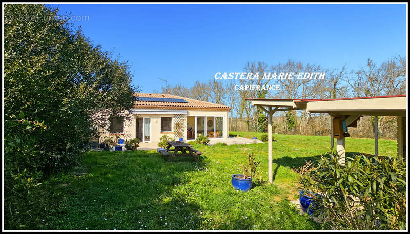 Maison RENOVEE, PLAIN-PIED  4 pièces ORDAN LARROQUE (32) Jardin clôturé, sans vis à vis - photo 21