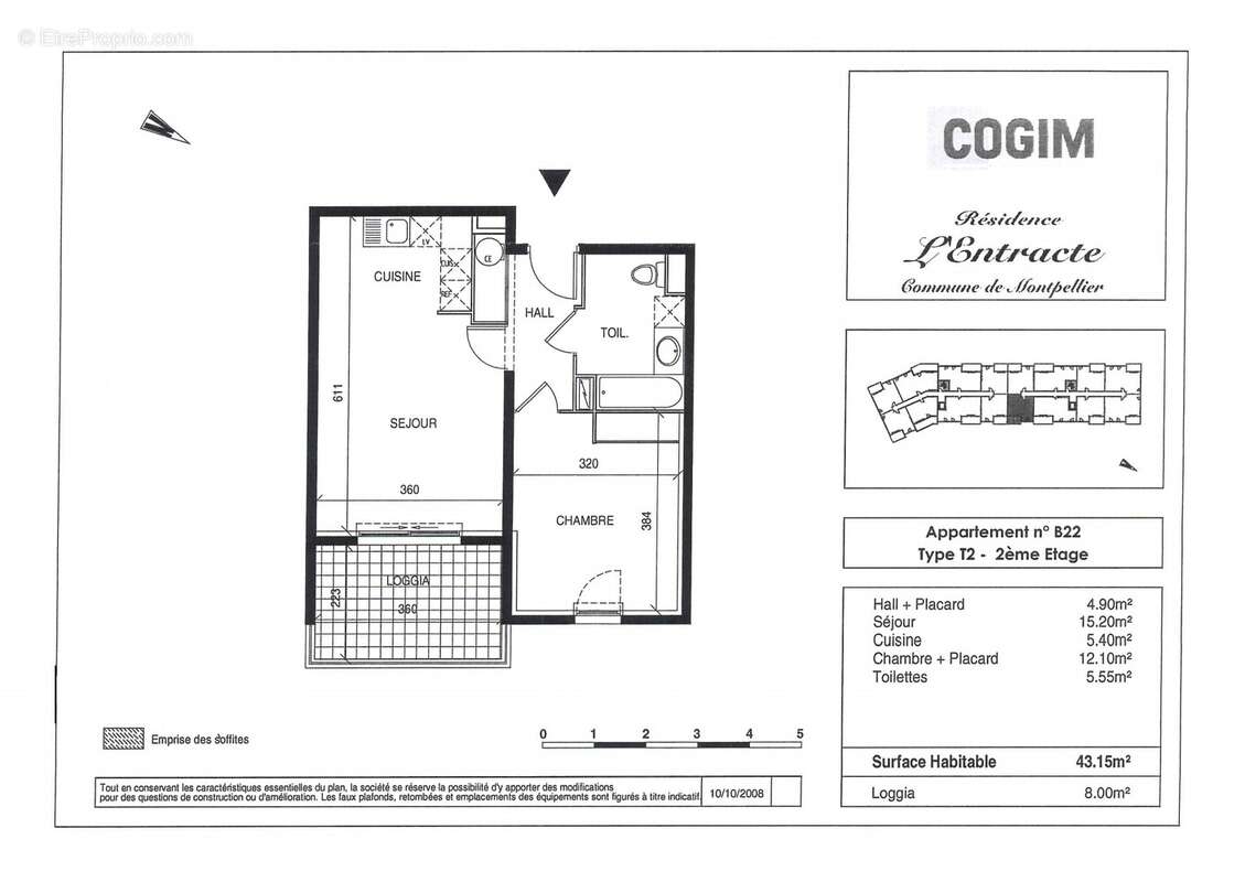 Appartement à MONTPELLIER