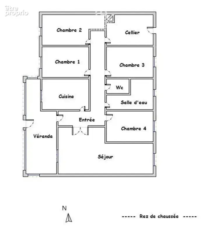 Charme & Potentiel   Maison de plain-pied sur grand terrain - photo 7