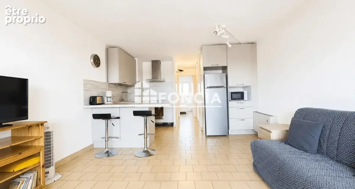 Cap d'agde, appartement t2 avec cabine et loggia - photo 3