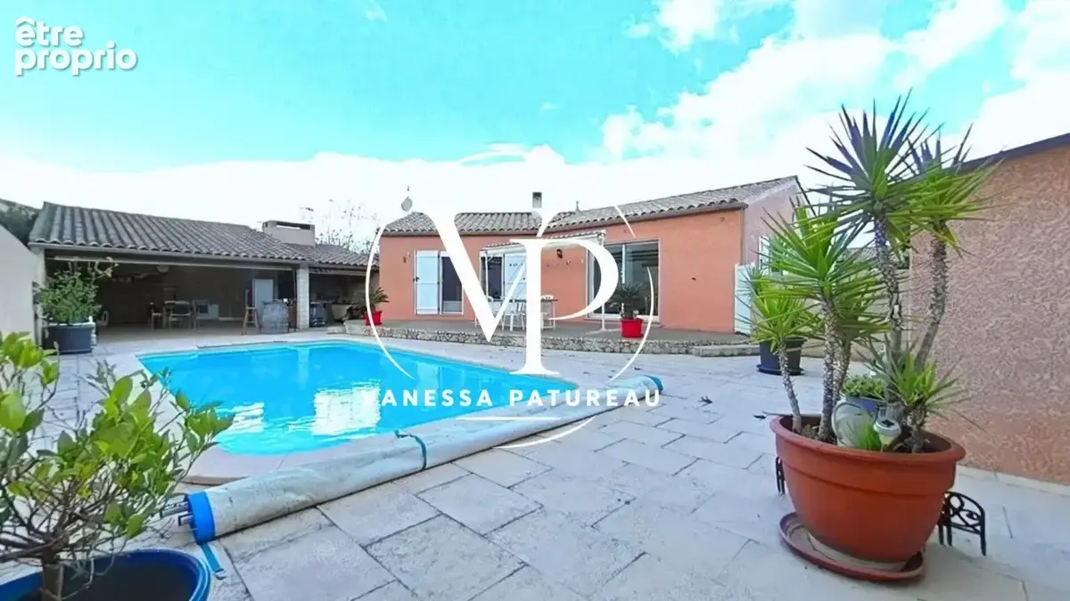 Maison Saint Nazaire D Aude 5 pièce(s), piscine, cuisine d'été, garage - photo 11