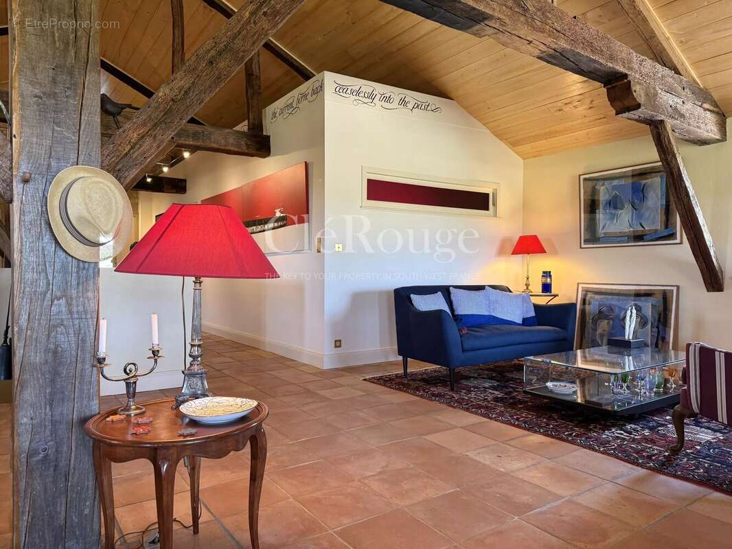 Proche d'Eymet – Ancien domaine du XVe siècle avec maison d'amis, piscine à débordement et près de 4 hectares - photo 4
