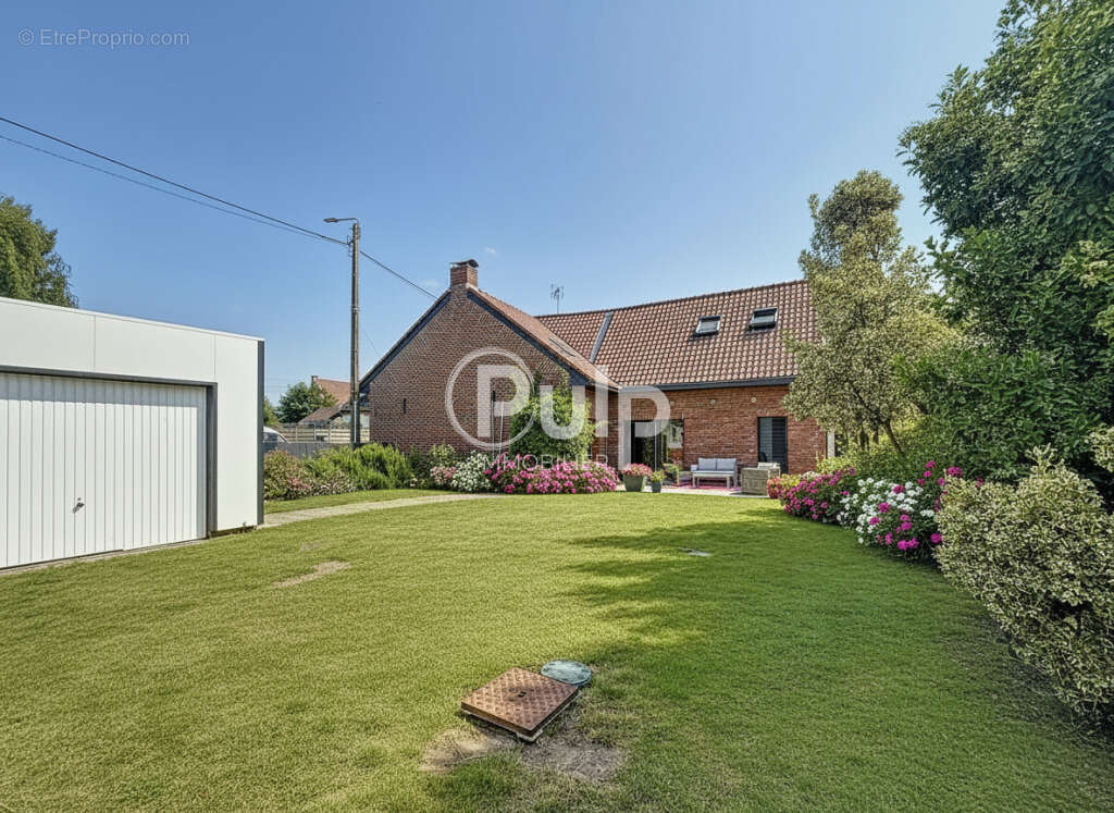 Ferme individuelle semi plain pied -4 chambres - Garage - Jardin - photo 2
