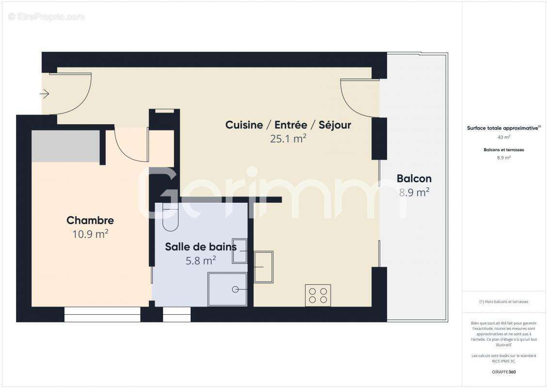 Appartement à MONTBONNOT-SAINT-MARTIN