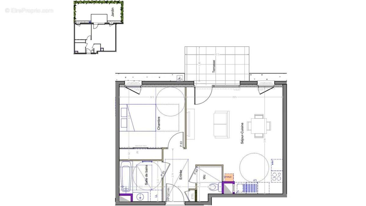 Appartement 49 m² à Allinges  - photo 4