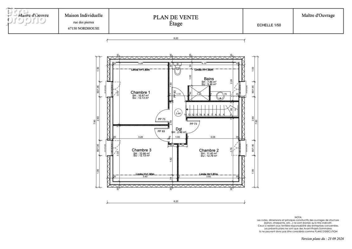 Maison Nordhouse 4 pièce(s) 101 m2 - photo 7