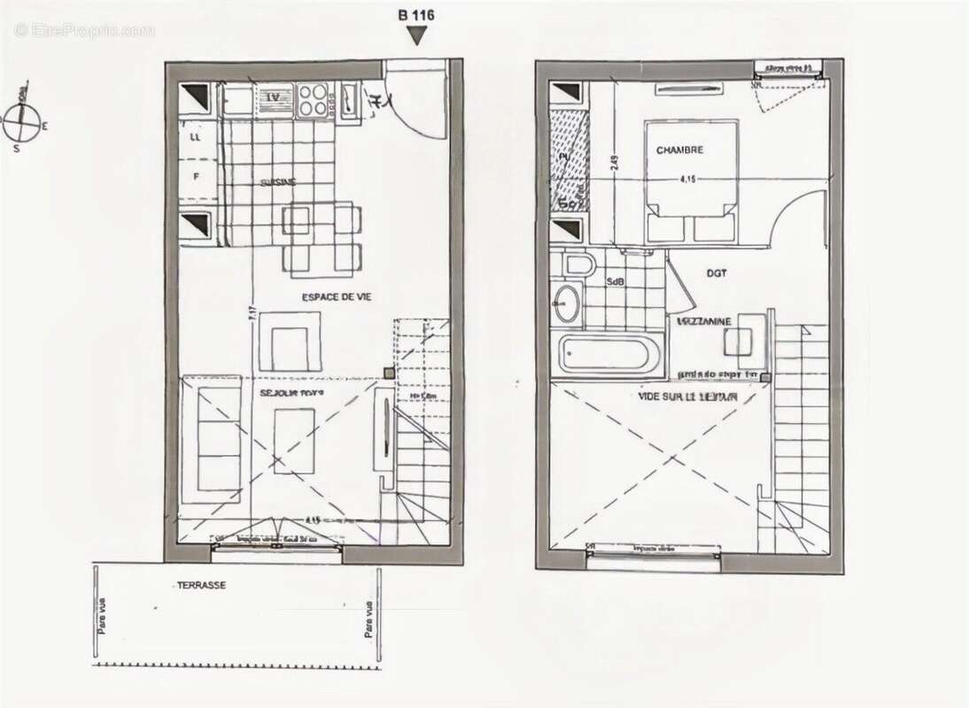 Appartement à CARRIERES-SOUS-POISSY