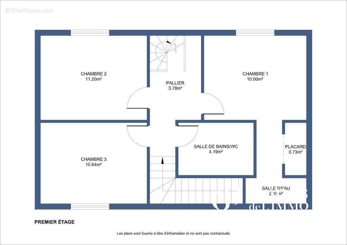 CRAPONNE   Appartement T4 Duplex de 97 m2 Carrez + 21 m2 uti - photo 17