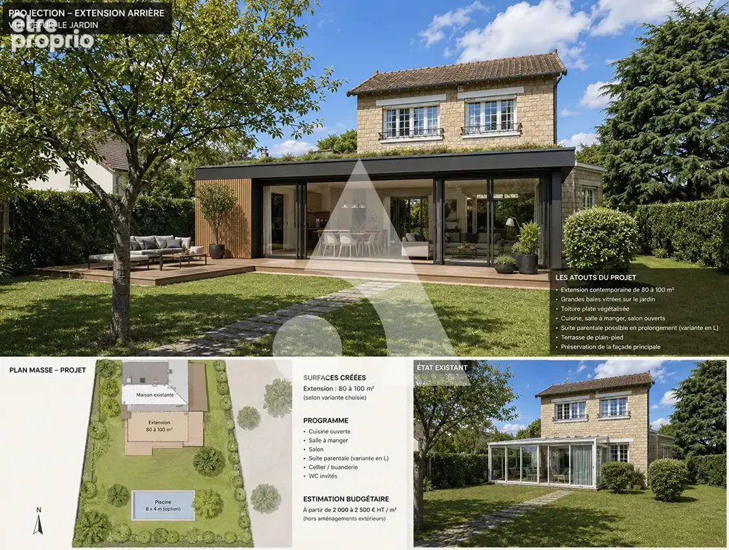 Maison avec grand jardin - val d'herblay - photo 14