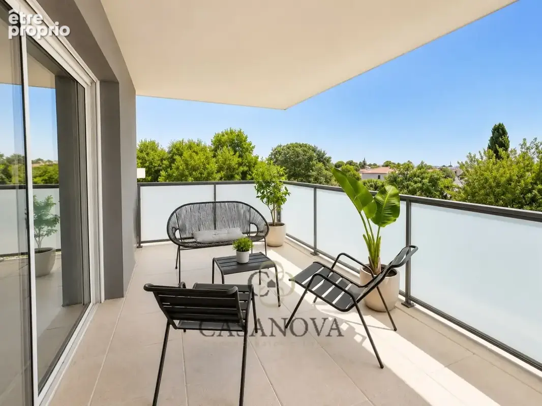 Appartement 4 pièces de 90 m² avec terrasse en dernier étage à Lattes Boirargues - photo 6