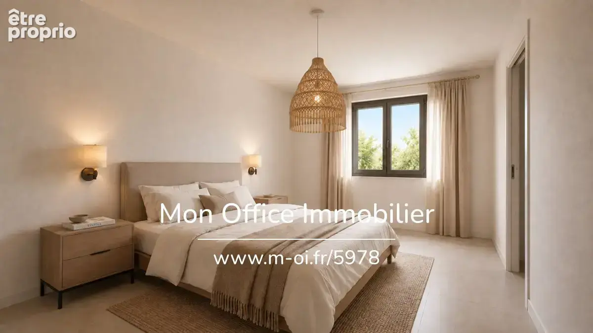 Référence : 5978-CDI. - Maison neuve de plain-pied avec jardin au pied du village de Cabriès - photo 4