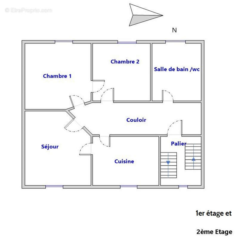 Immeuble de rapport, 3 appartements et sa maison   Centre-ville de Millau - photo 10