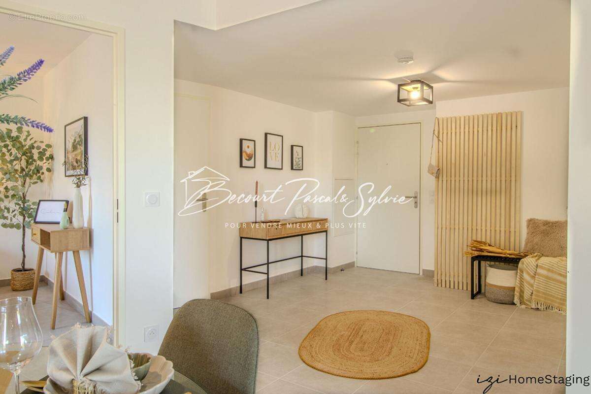 APPARTEMENT T3- 74,71 m² Idéalement situé: 242000  avec 2 terrasses et jardin , double  parkings. Très Grand confort MONTEUX (84 - photo 12