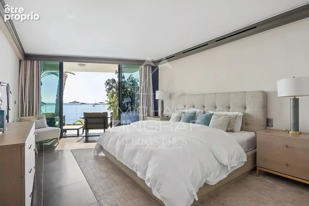 Cannes Palm Beach — Exceptionnel triplex de 462m2 en front de mer avec terrasses et jardin - photo 20