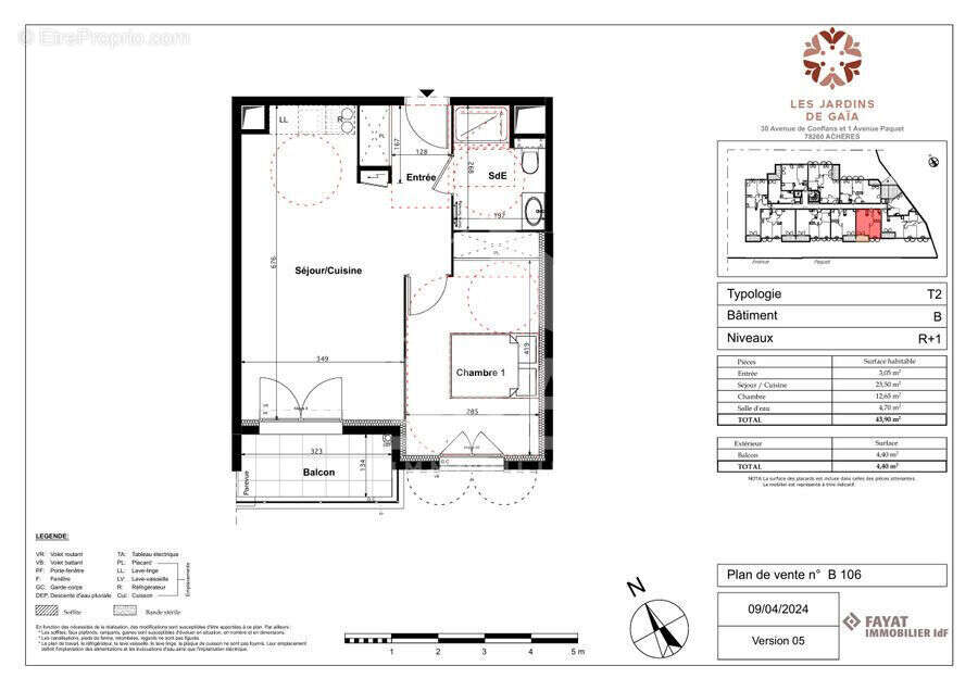 Appartement 2 pièces 44m2 - Centre ville - photo 7