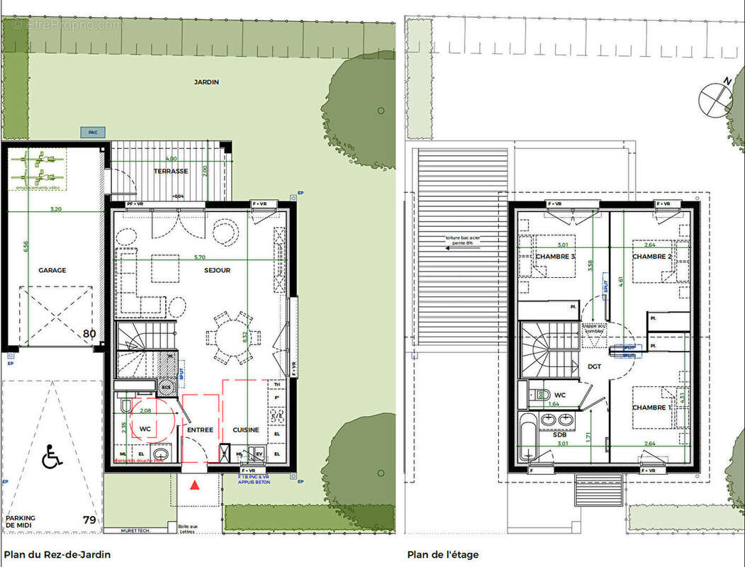 Maison à TOURNEFEUILLE