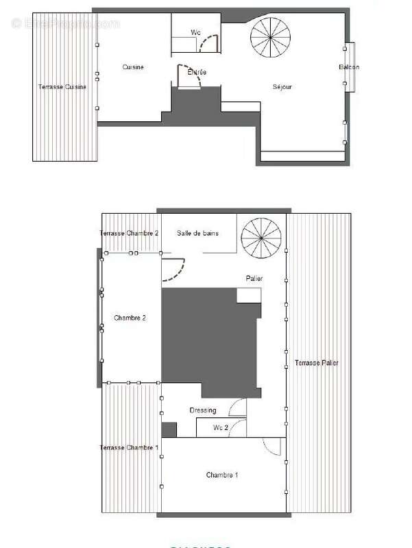 Javel - Beaugrenelle. Duplex dernier étage de 94m² avec 65m² de terrasses! - photo 14