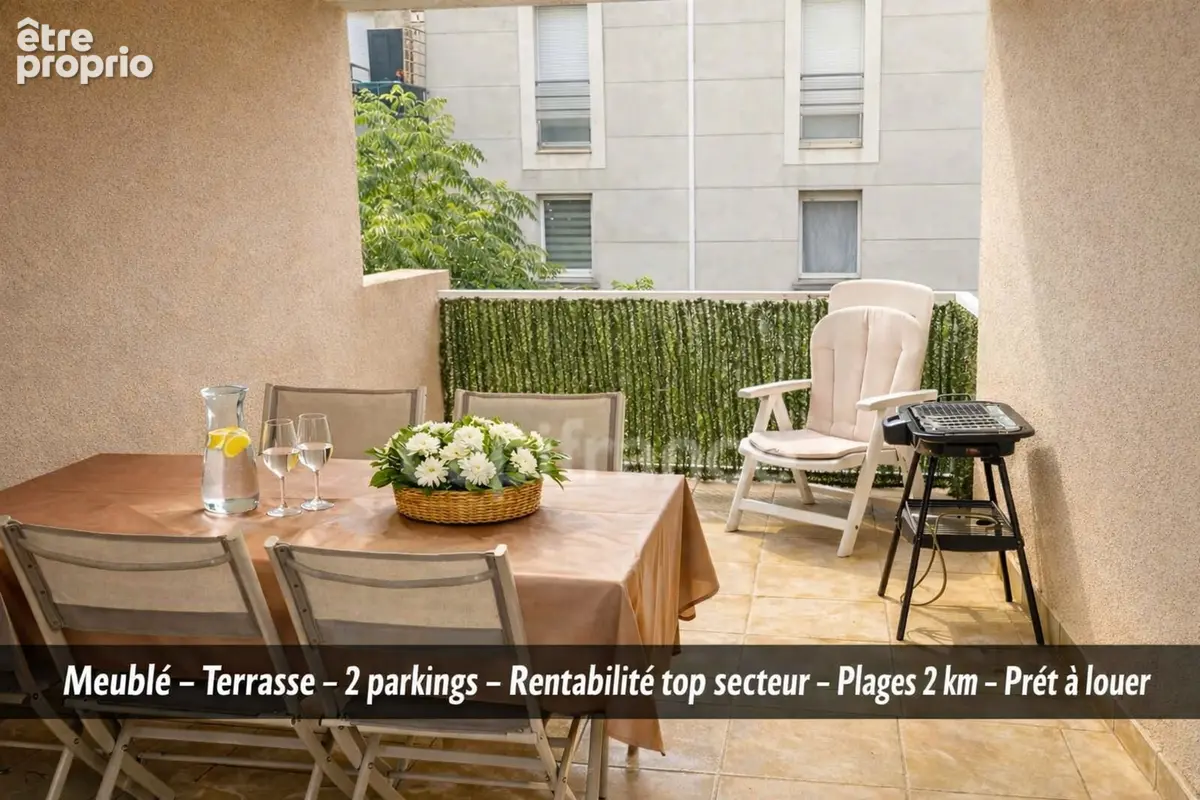  AGDE – Les Cayrets « À 149 000 €, vous avez un T3, une terrasse, deux parkings et le mobilier. » - photo 2