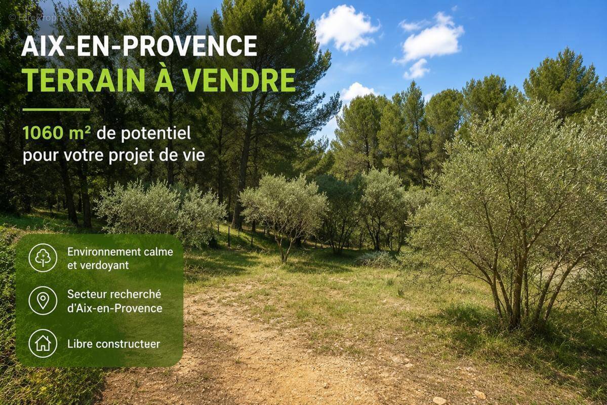 Terrain à AIX-EN-PROVENCE