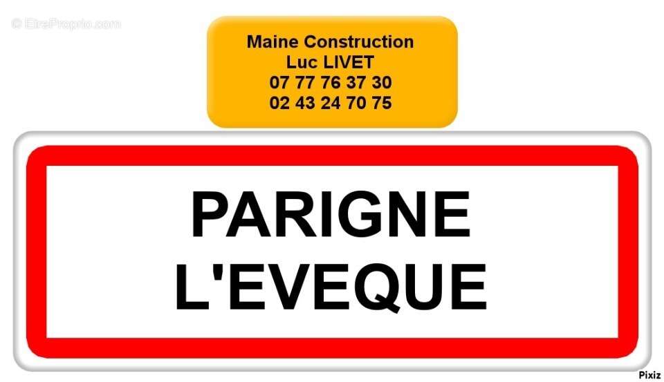Terrain à PARIGNE-L'EVEQUE