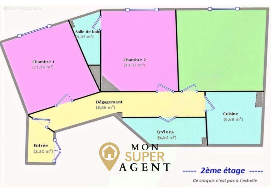 Appartement à MELUN