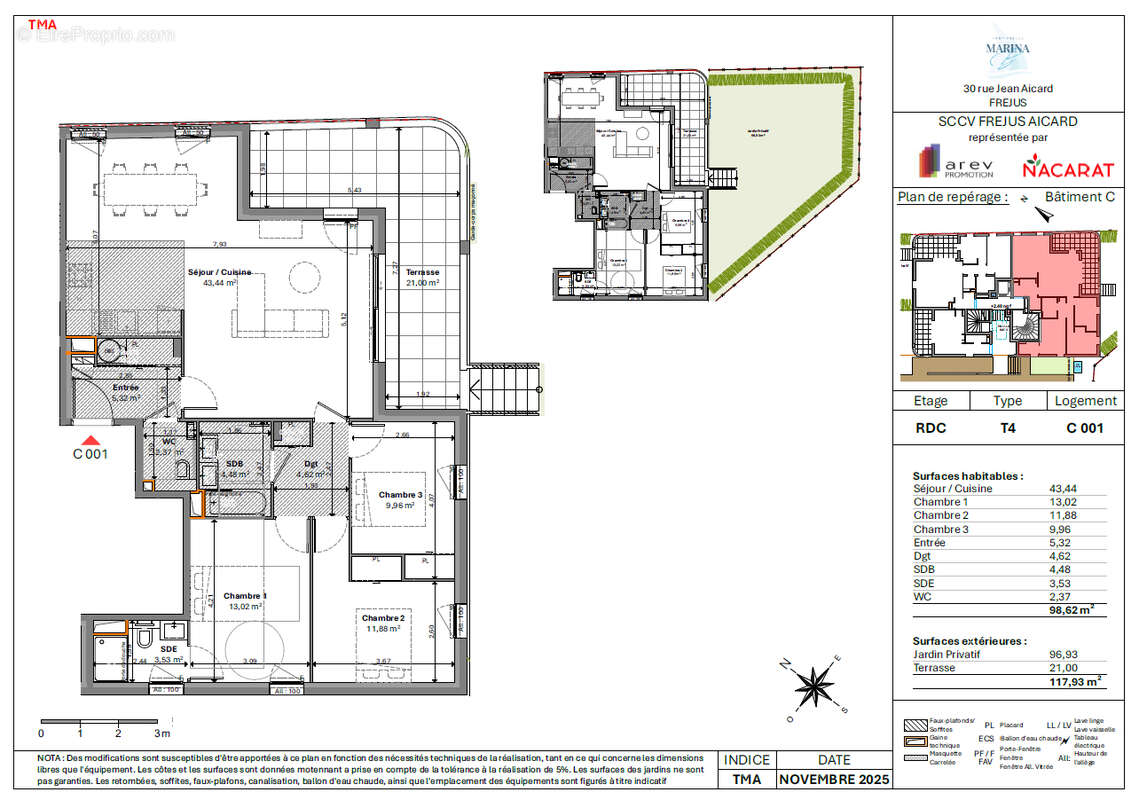 Appartement à FREJUS