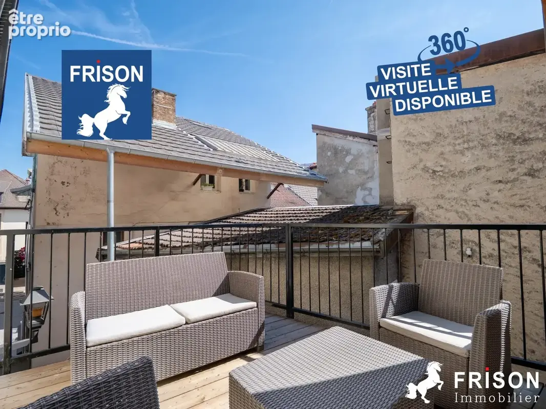 Terrasse - Appartement à EVIAN-LES-BAINS