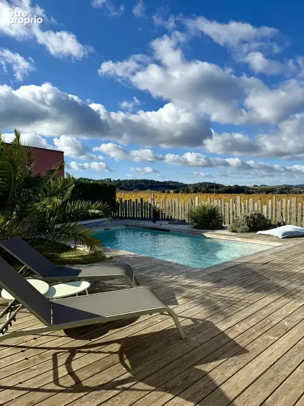 Villa contemporaine avec piscine en limite de campagne - photo 3