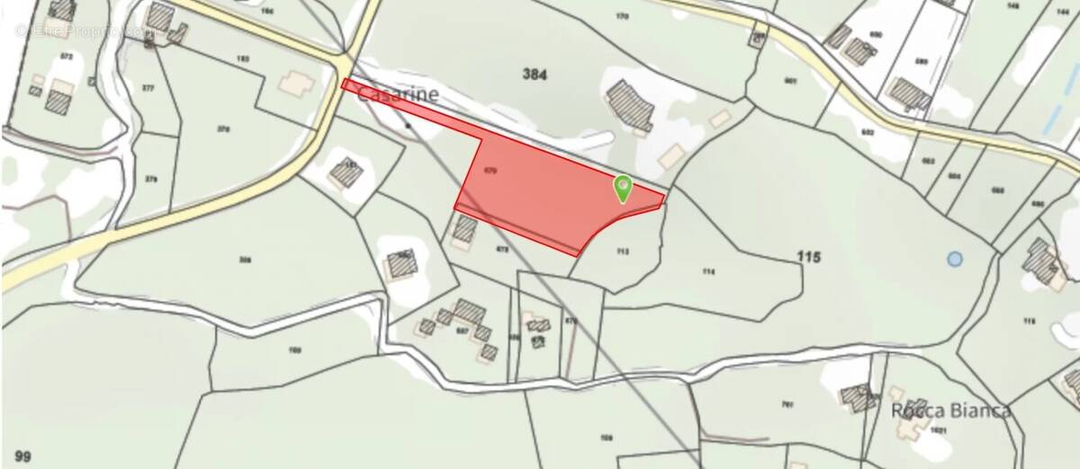 Terrain à BONIFACIO