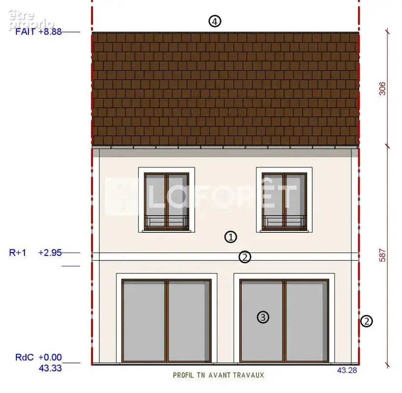 Champigny sur marne - le plant - terrain a batir  de 183 m² avec pc purge - photo 4