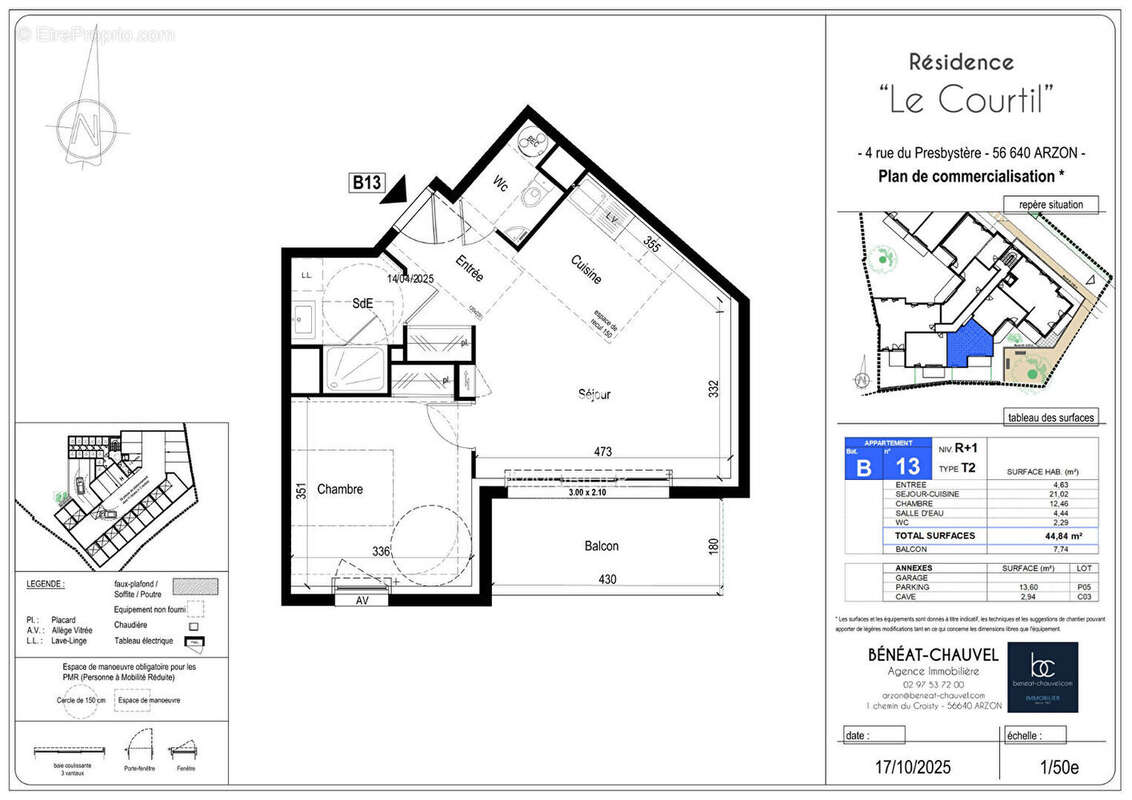ARZON BOURG, Appartement neuf T2 - photo 4