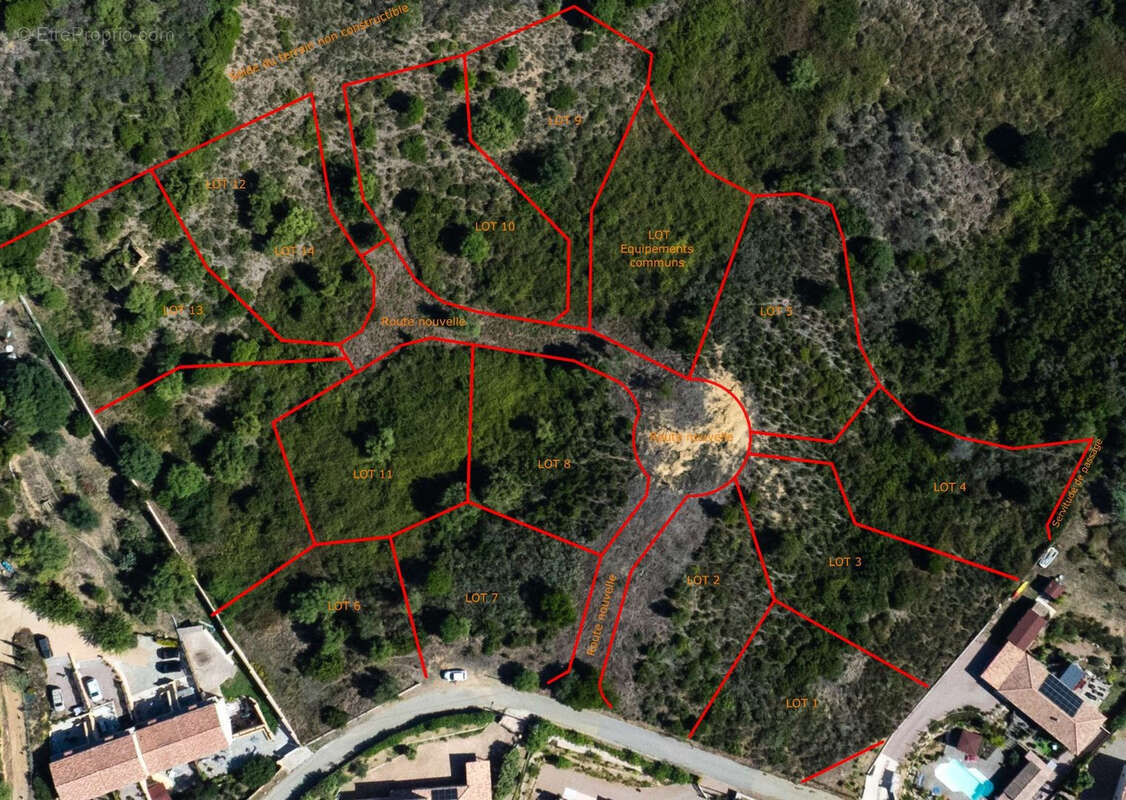 Terrain à CALCATOGGIO