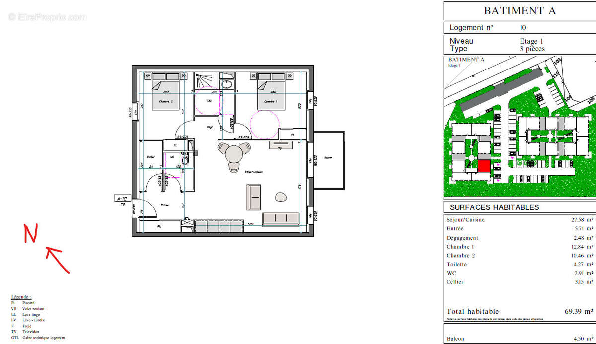 Appartement à ARESSY