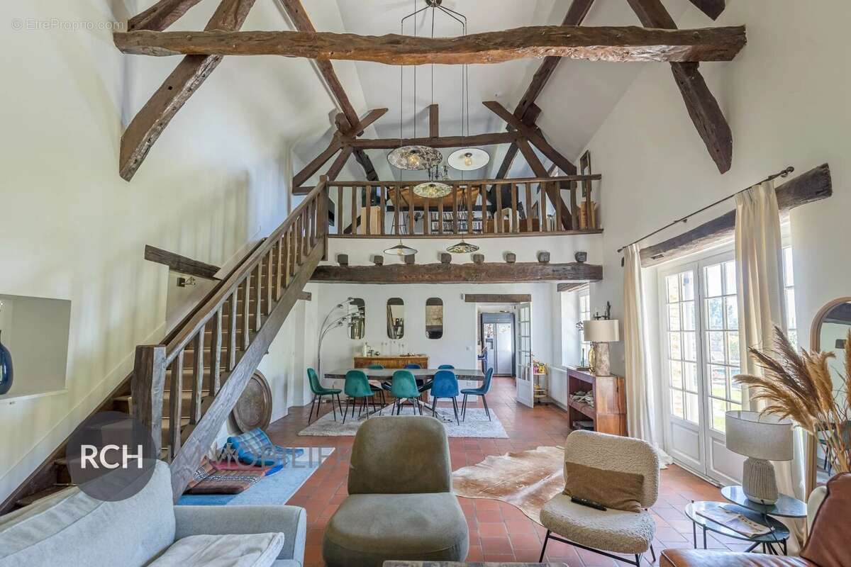 Limitrophe Houdan - Charmante maison ancienne avec maison d'amis et piscine - photo 5