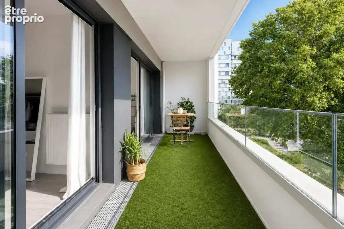 Appartement T2 avec balcon et parking – Secteur Gare Sud / Bords - photo 1