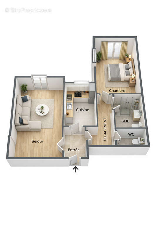 Appartement à PARIS-12E