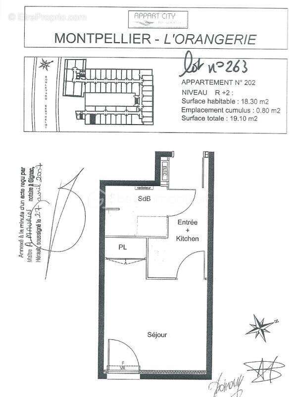 Appartement à MONTPELLIER