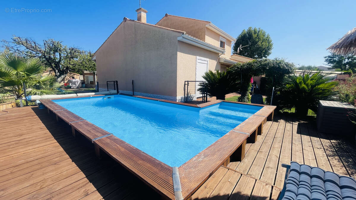 Villa T4 de 104 m2 avec piscine et jardin à Mireval - photo 4