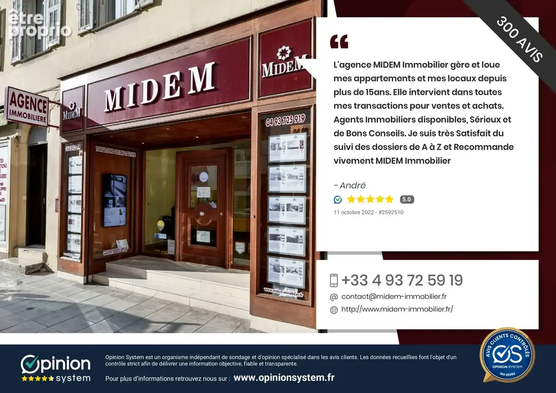 Nice Ouest Grand Arénas 3 pièces de 66 m2 + terrasse 9 m2 Sud-Est vue dégagée à 154000 euros - photo 9