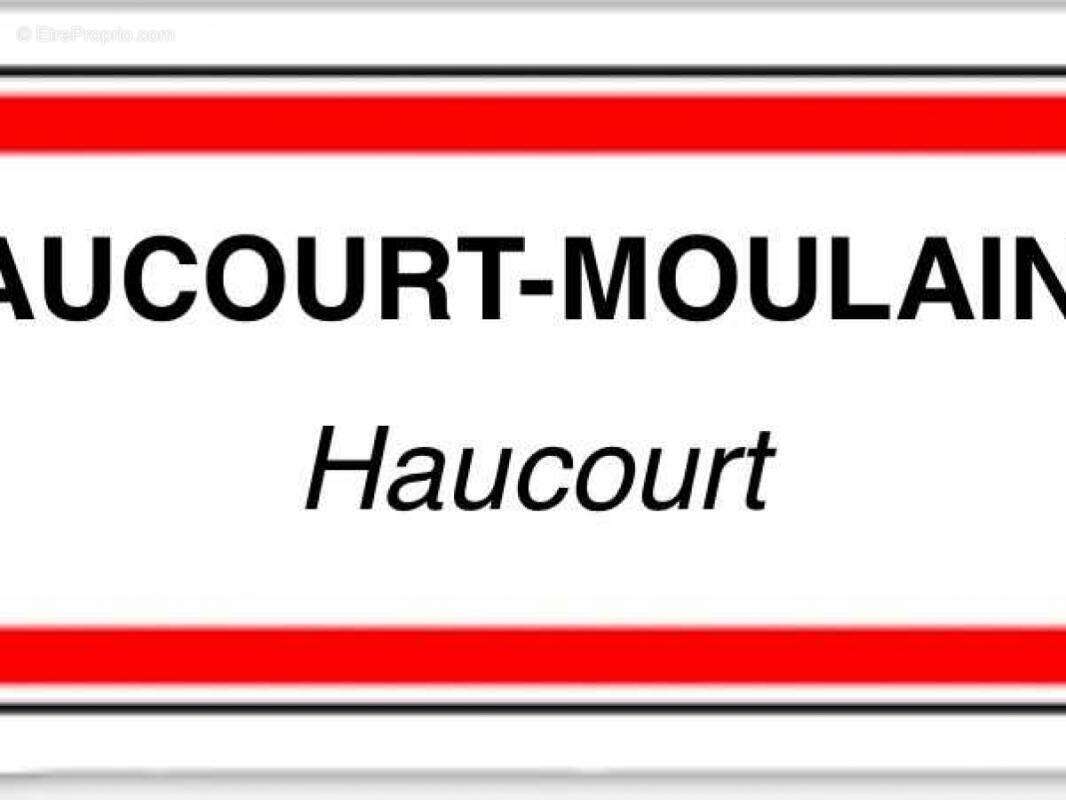 Terrain à HAUCOURT-MOULAINE